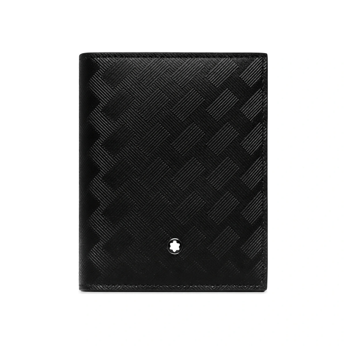 Montblanc Extreme 3.0 Compact Wallet Black Leather 6CC Bi-Fold
