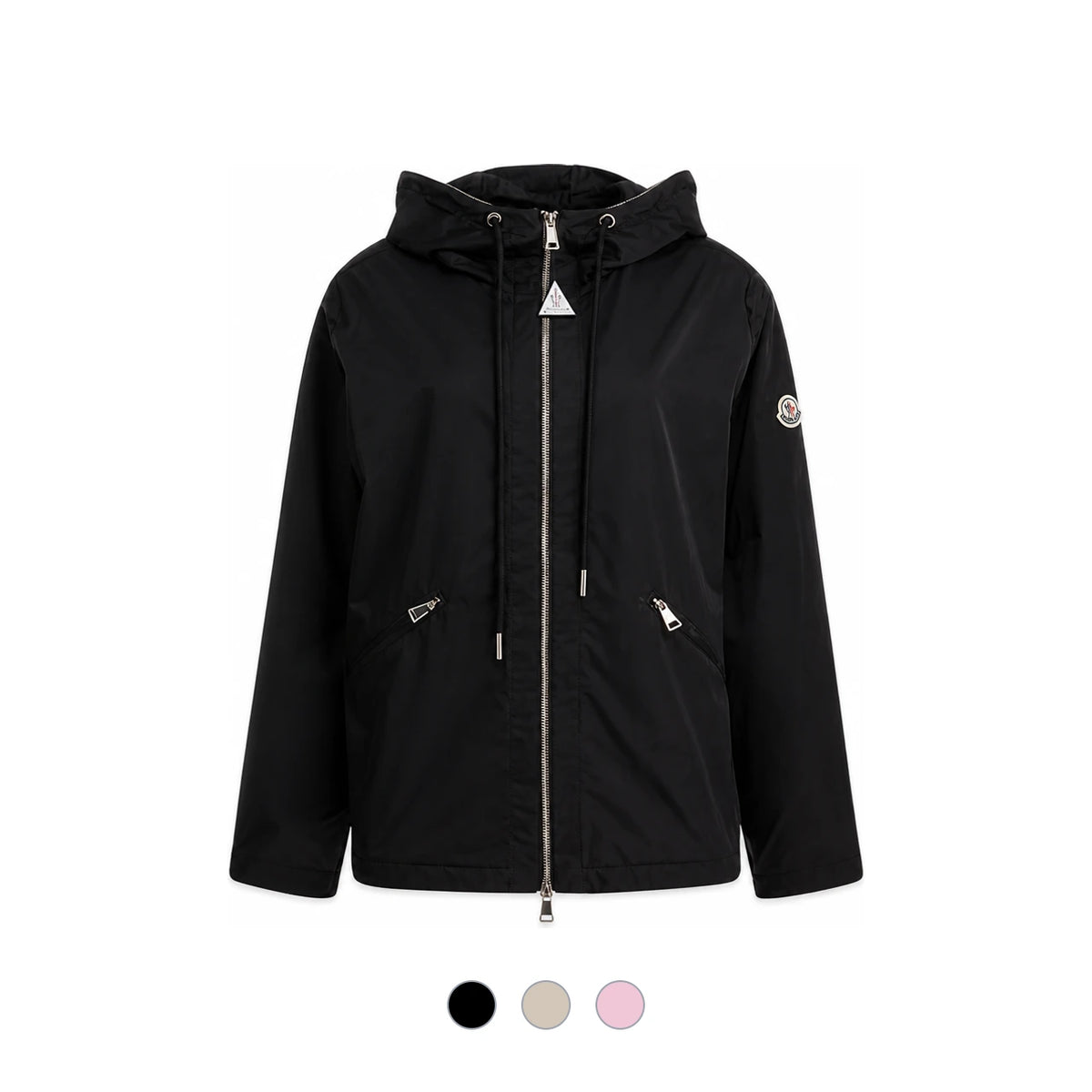 Moncler Lightweight Zip Jacket Women’s Beige 1A0018054A1K239