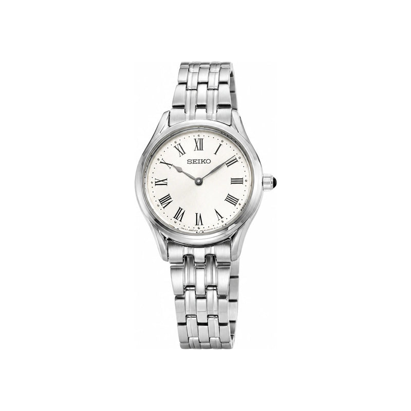 Seiko Sapphire Conceptual Cream Dial Daily Classic Women’s Metal Watch SWR069 P1