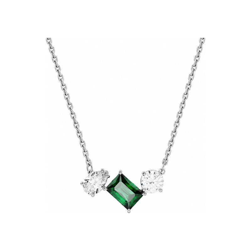 Swarovski Green Crystal Pendant Necklace for Women 5668278 Mesmera