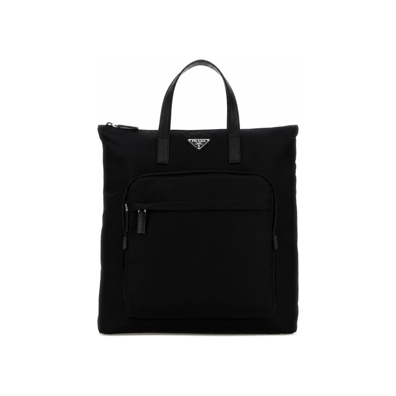 PRADA Re-Nylon Black Tote Bag 2VG098 2DMG F0002