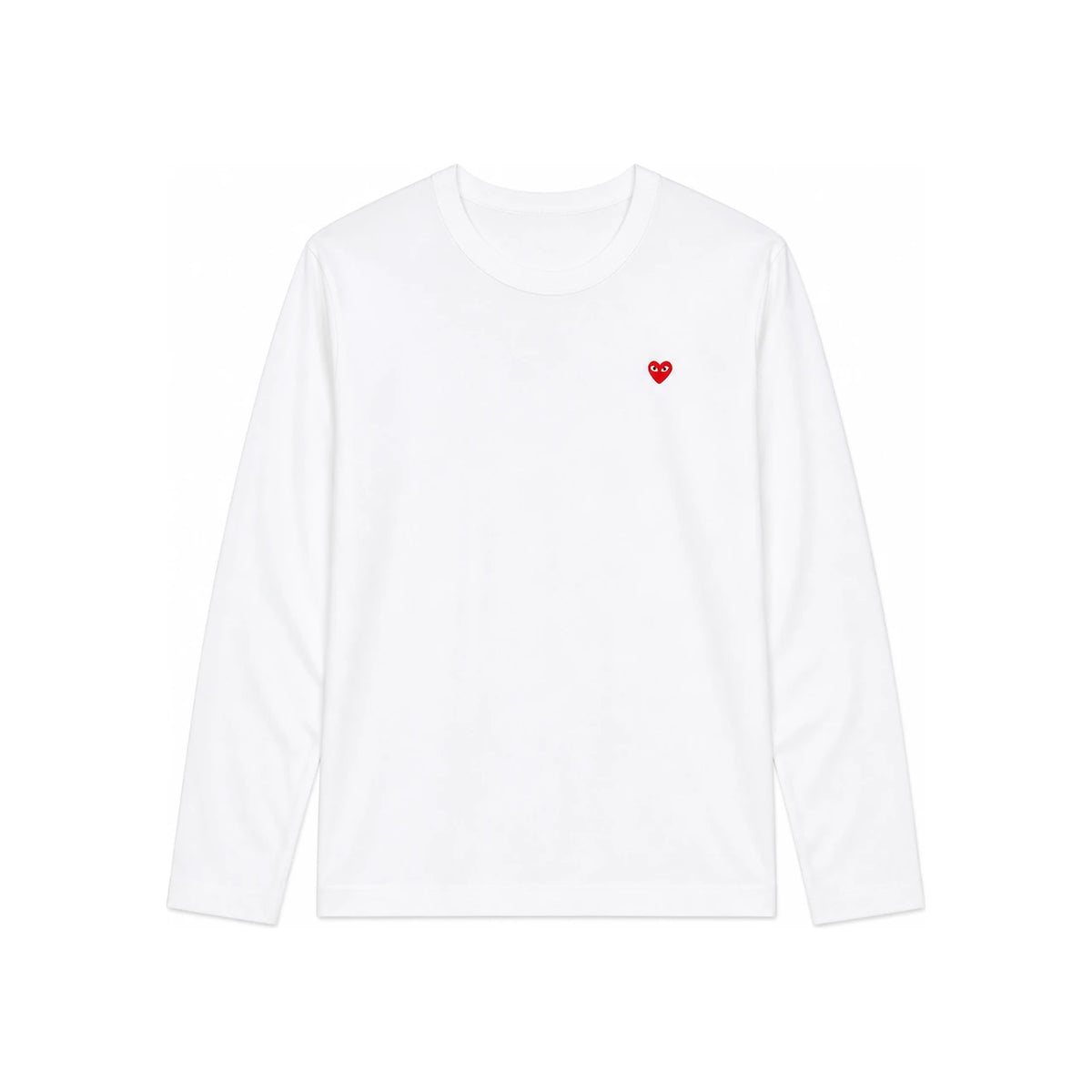 Comme des Garcons Mini Red Heart Logo Men’s Long Sleeve T-Shirt AX T308 051 2