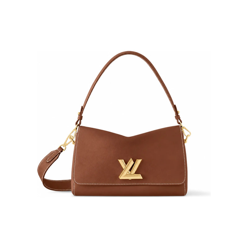 Louis Vuitton Soft Twist Leather Shoulder Bag Tote
