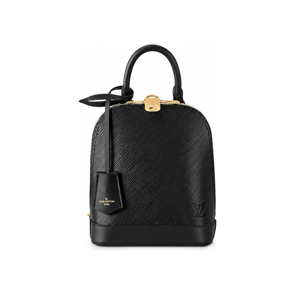 Louis Vuitton Epi Alma Backpack Women’s Black Leather Unisex Bag