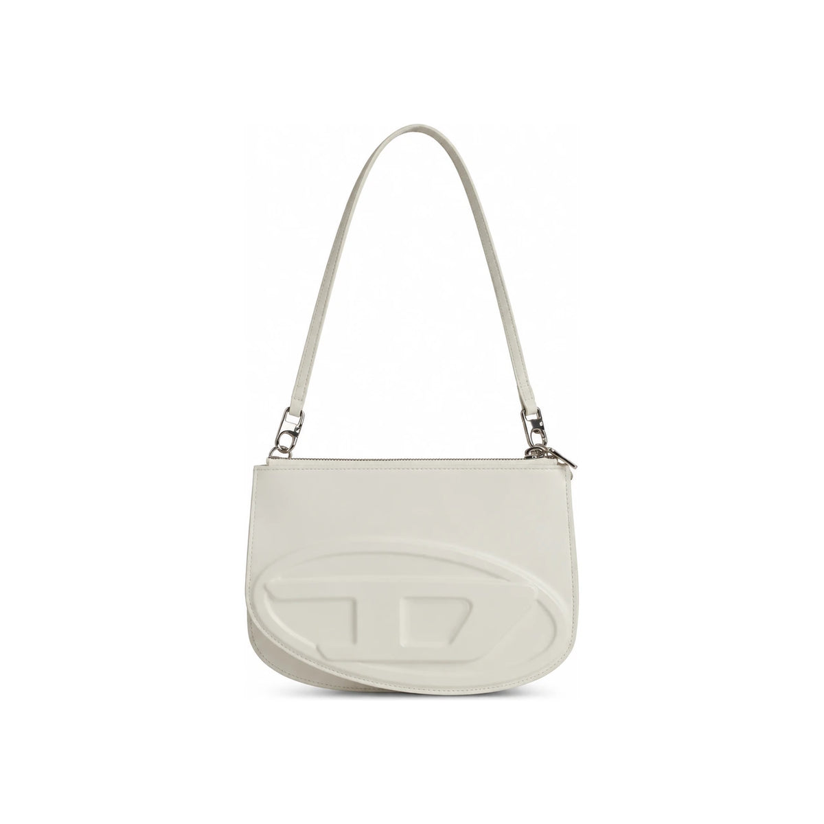 DIESEL Black Leather Shoulder Bag