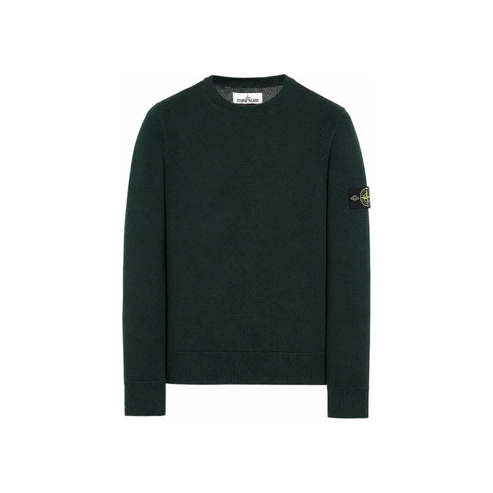 STONE ISLAND Men's Patch Logo Crew Neck Knit Sweater 7415504B2