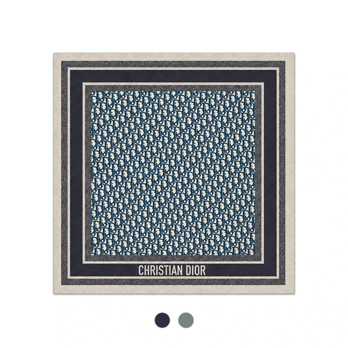 DIOR Oblique 70 Square Scarf 15DOB070I600