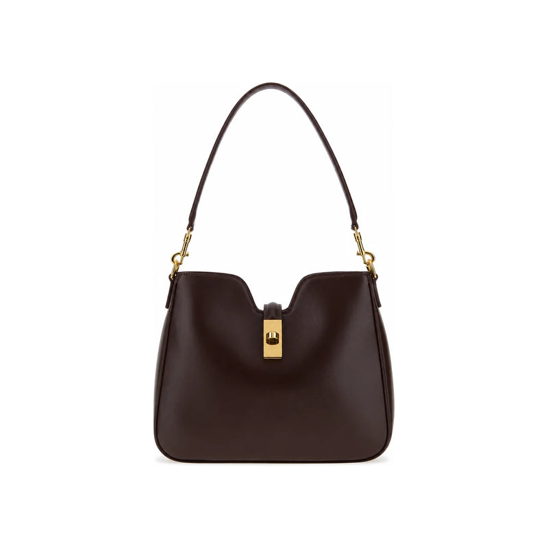 CELINE Small Soft 16 Camille Bag Smooth Calfskin Cream Crossbody