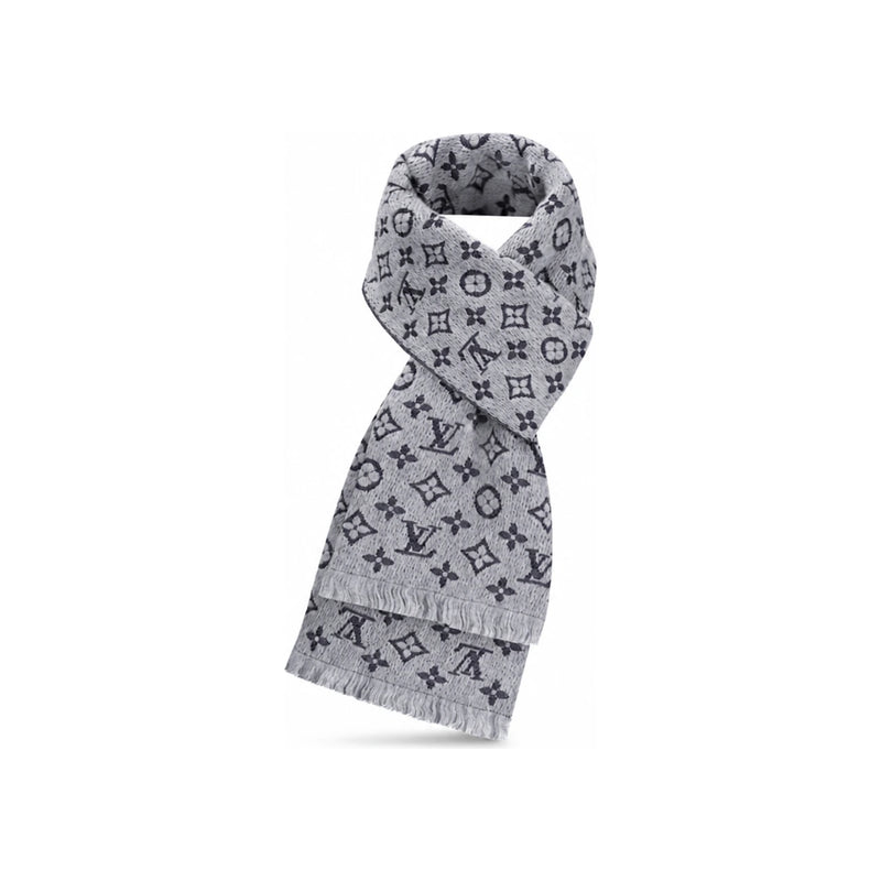Louis Vuitton Monogram Classic Scarf Light Gray M70932