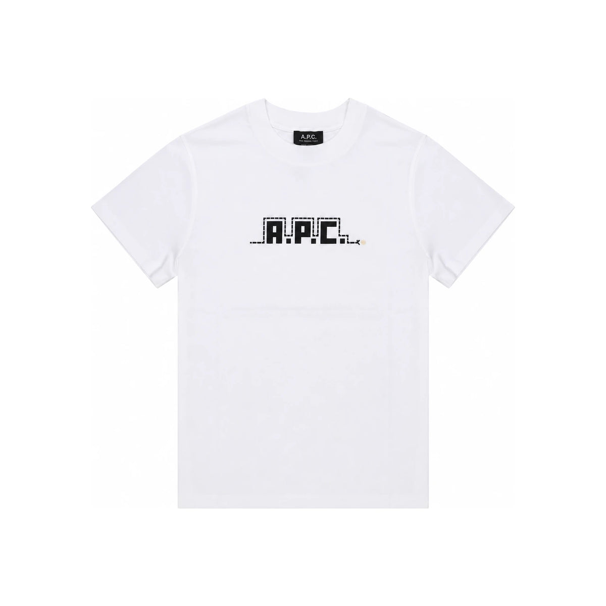 A.P.C. Unisex Short Sleeve T-Shirt M26502 AAB WHITE