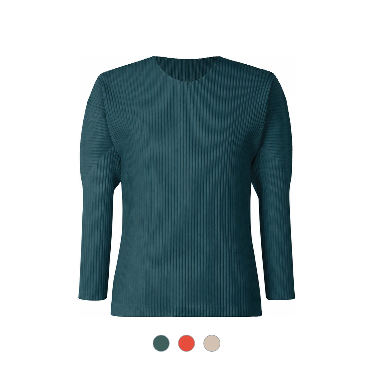 Issey Miyake Homme Plisse Monthly Long Sleeve Mens T-Shirt JK113