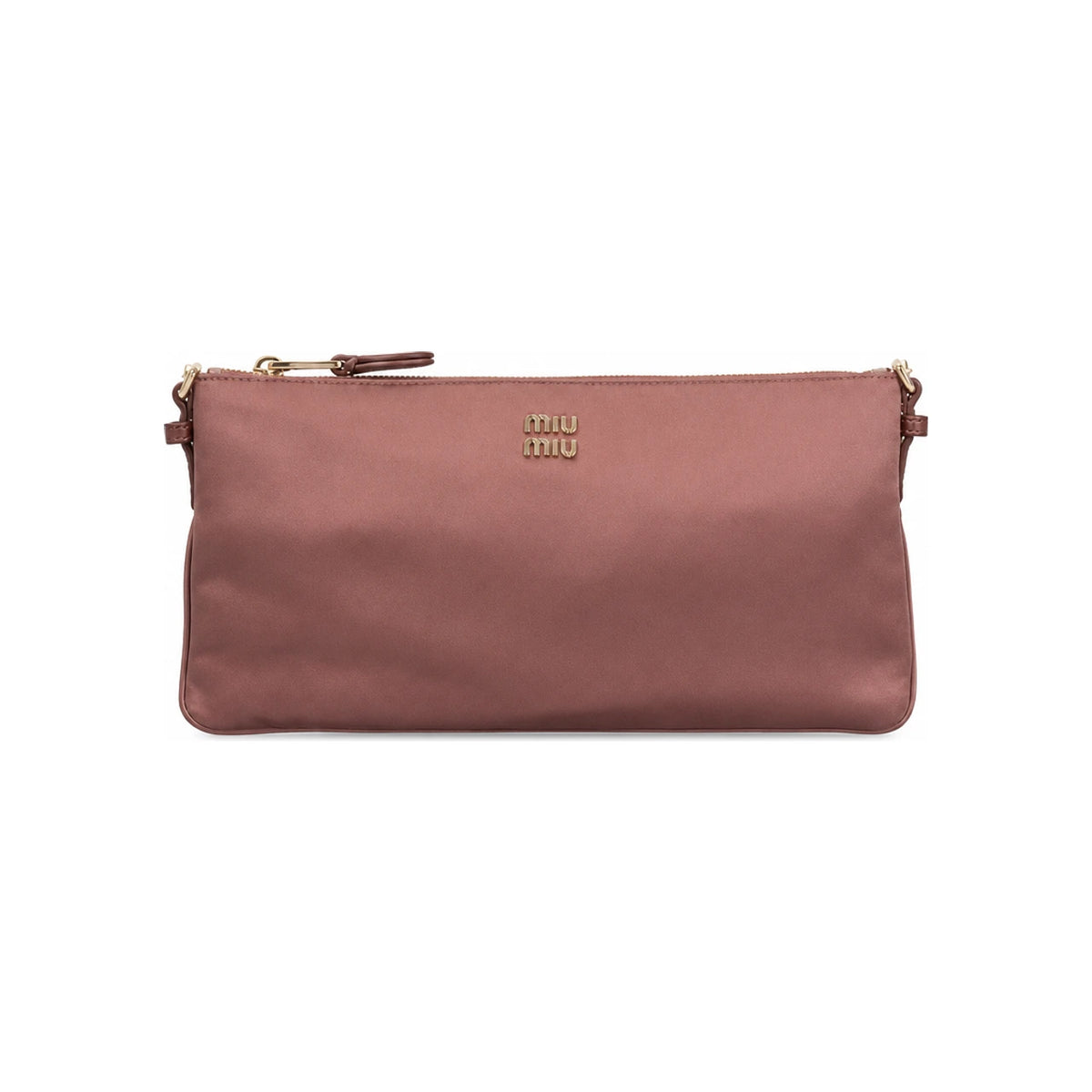 Miu Miu Satin Mini Pouch Shoulder Bag