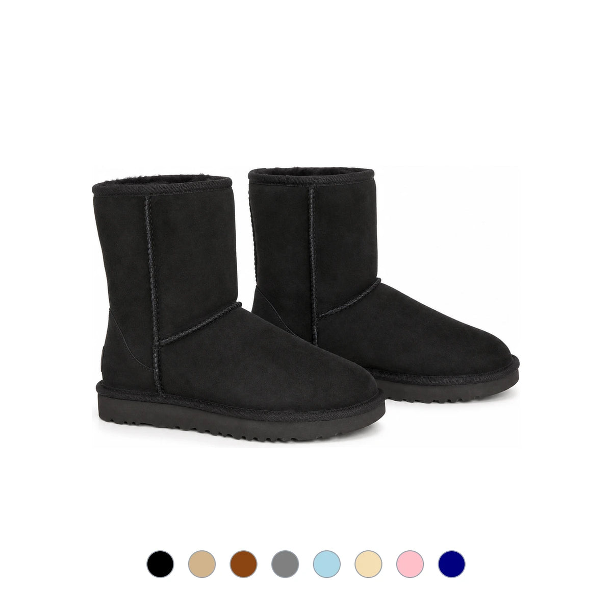 Ugg Women’s Classic Short II Black Winter Boots 1016223