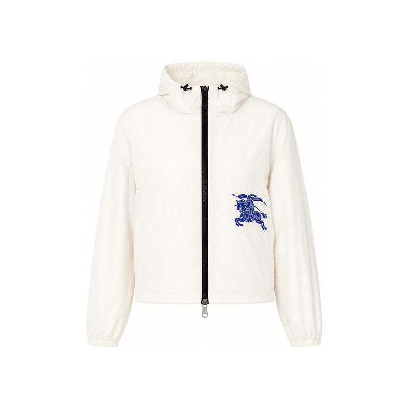 BURBERRY EKD Print Hooded Drawstring Jacket Hoodie