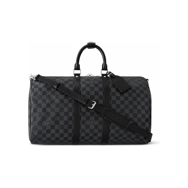 Louis Vuitton Damier Graphite Canvas Keepall Bandoulière 45 Crossbody Bag