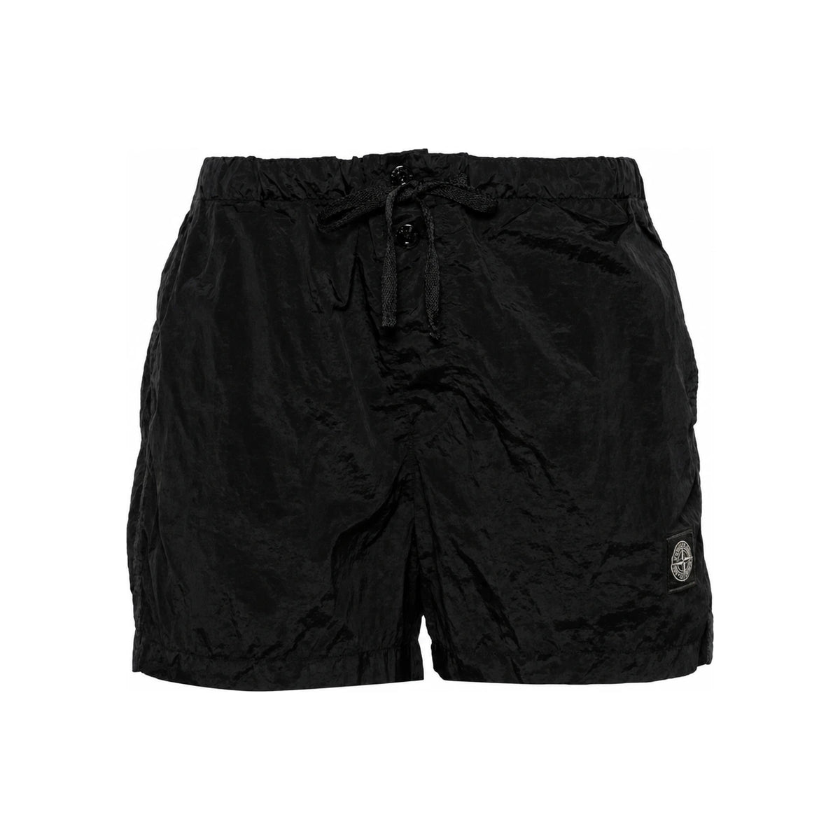STONE ISLAND Navy Swim Shorts with Pocket for Men B100006