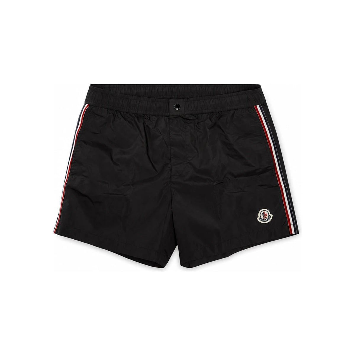 Moncler Logo Patch Tricolor Swim Shorts for Men 2C00018 53326 999