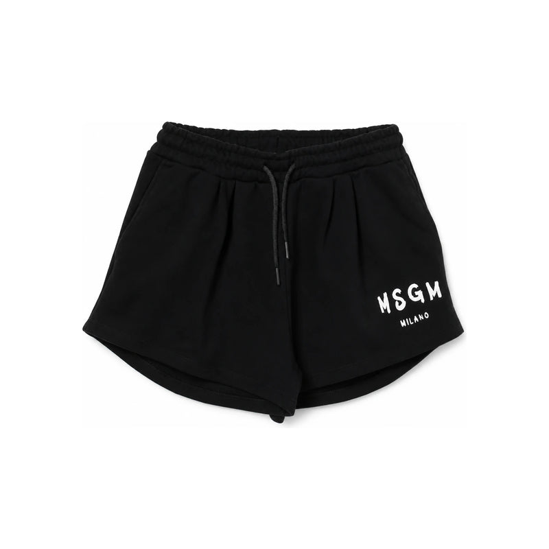 MSGM Kids Women Logo Print Shorts S5MSJGSH092 110