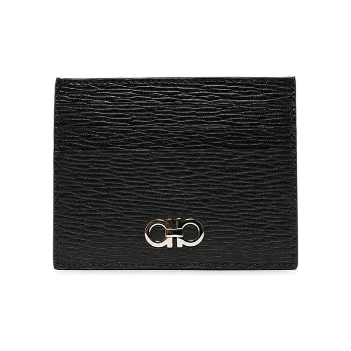Ferragamo Men’s Leather Card Holder Wallet 66 A302 0698914