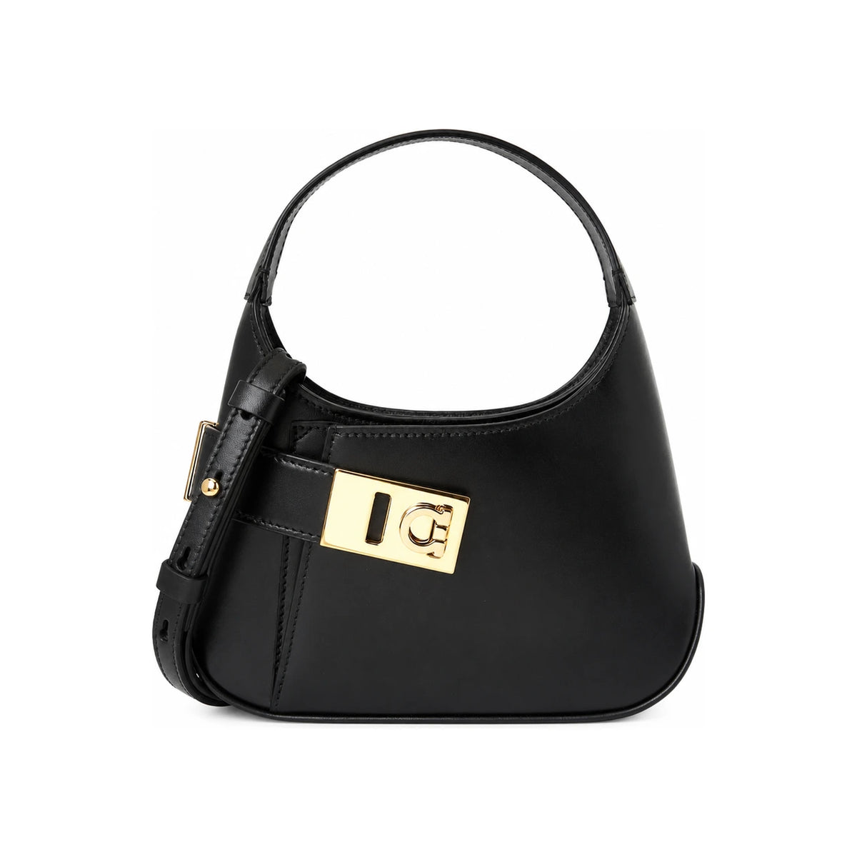 Ferragamo Women’s Leather Crossbody Bag 21 5943 NERO 0769137 2