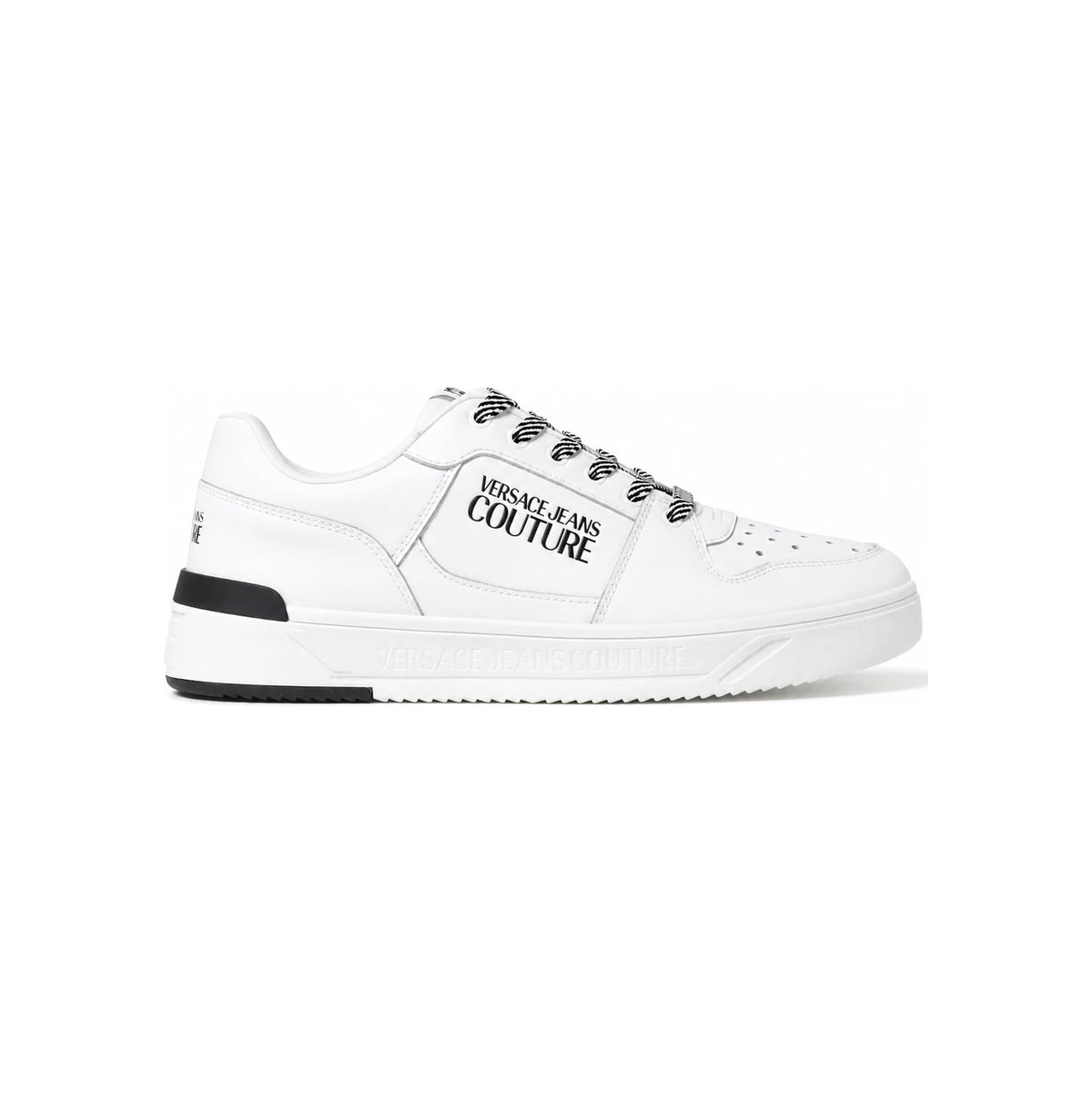 Versace Starlight Low-Top Sneakers White Leather Men’s 78YA3SJ5 ZPB13 003