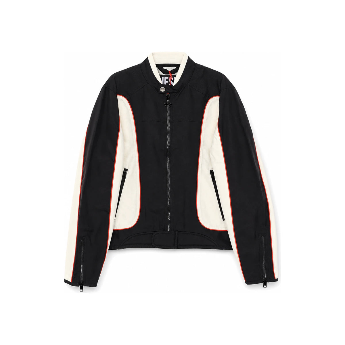 DIESEL Biker Leather Jacket for Men A17369 0PDAI 9XX