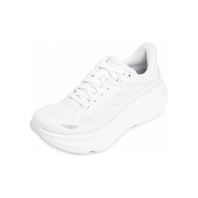 HOKA Bondi 9 Women’s Running Shoes Low-Top Sneakers White 1162012 WWH