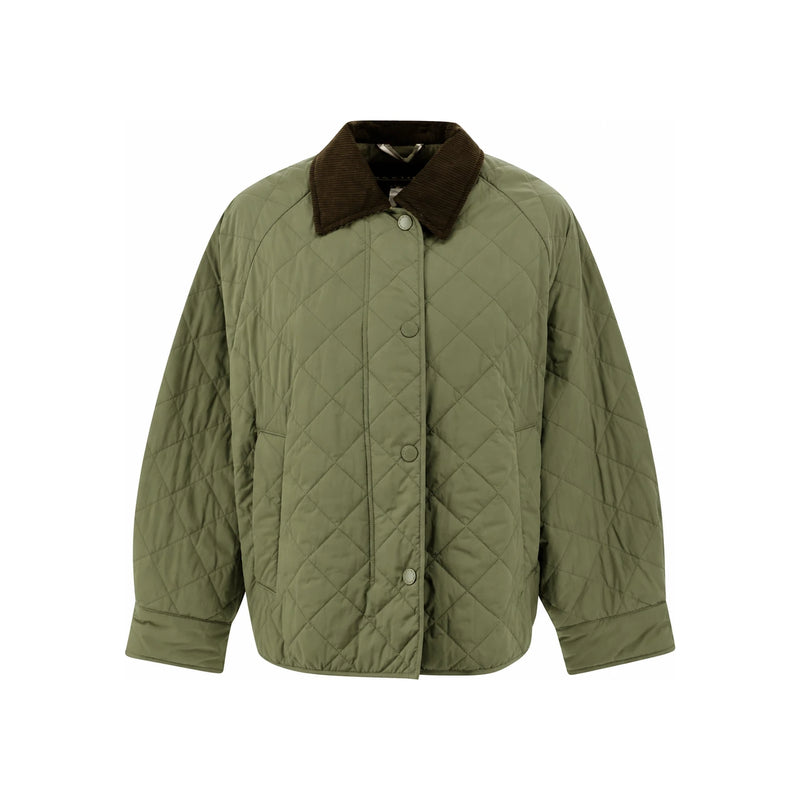 Max Mara Quilted Jacket Khaki Women’s 2515481071 007