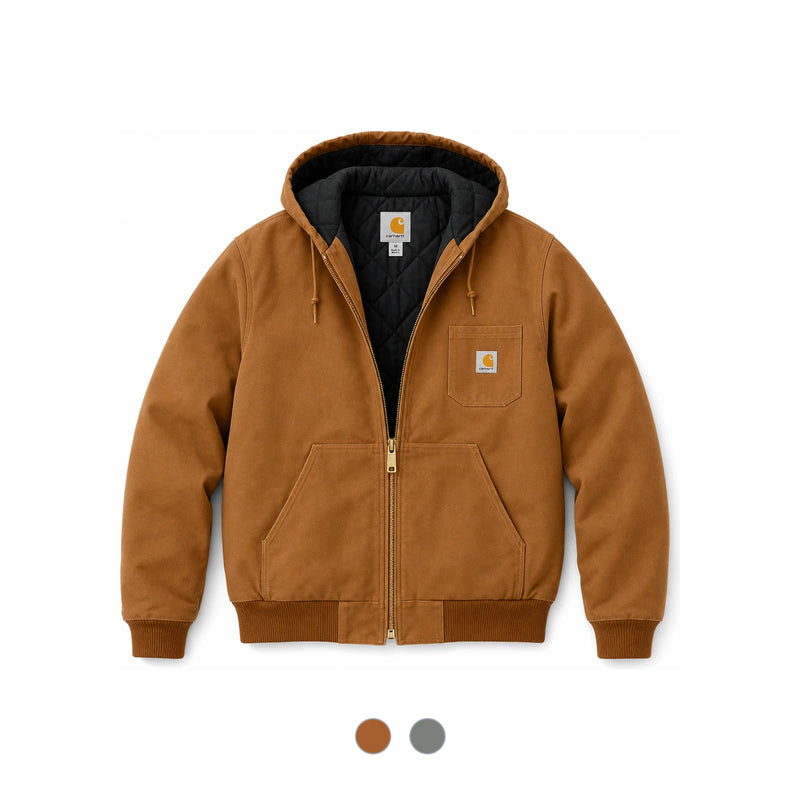 Carhartt Duck Canvas Active Hooded Jacket J140