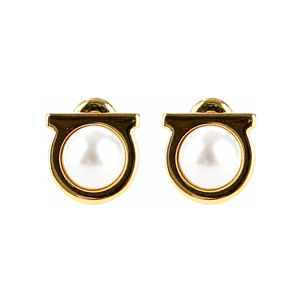 Ferragamo Gold-Tone Women’s Earrings