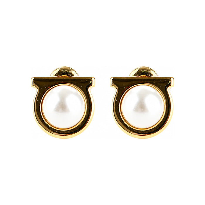 Ferragamo Gold-Tone Women’s Earrings