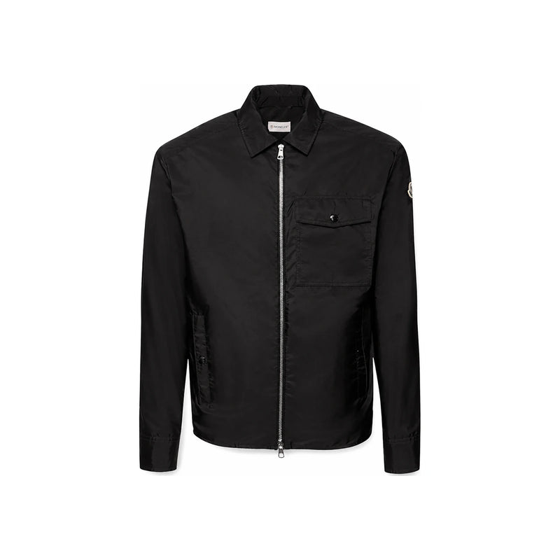 Moncler Zip-Up Shirt Jacket Unisex 2F00017 539ZD 999