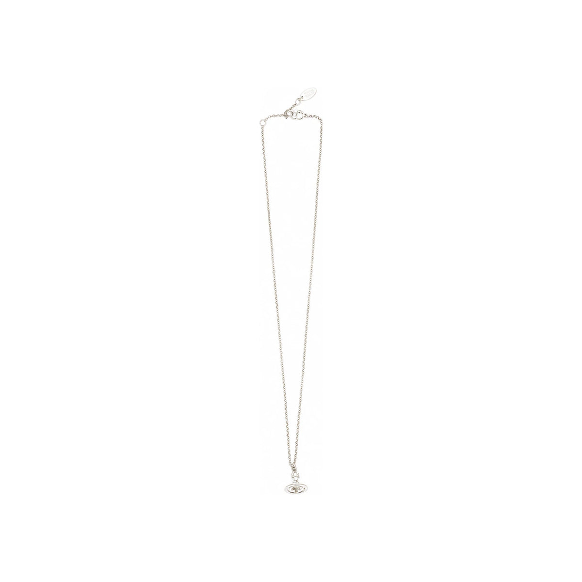 Vivienne Westwood New Petite Orb Necklace Women Silver-Tone