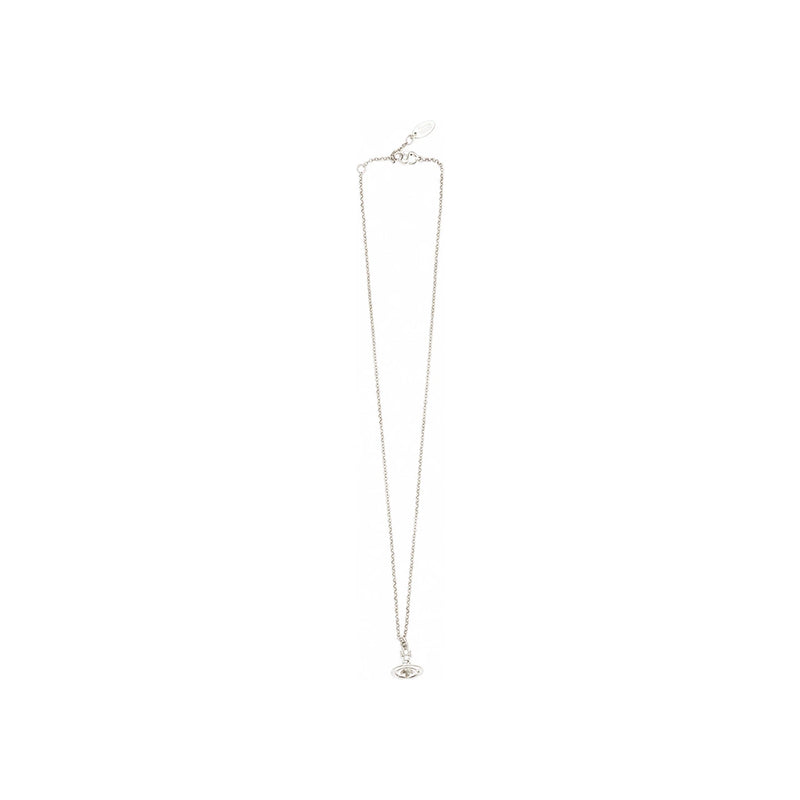 Vivienne Westwood New Petite Orb Necklace Women Silver-Tone