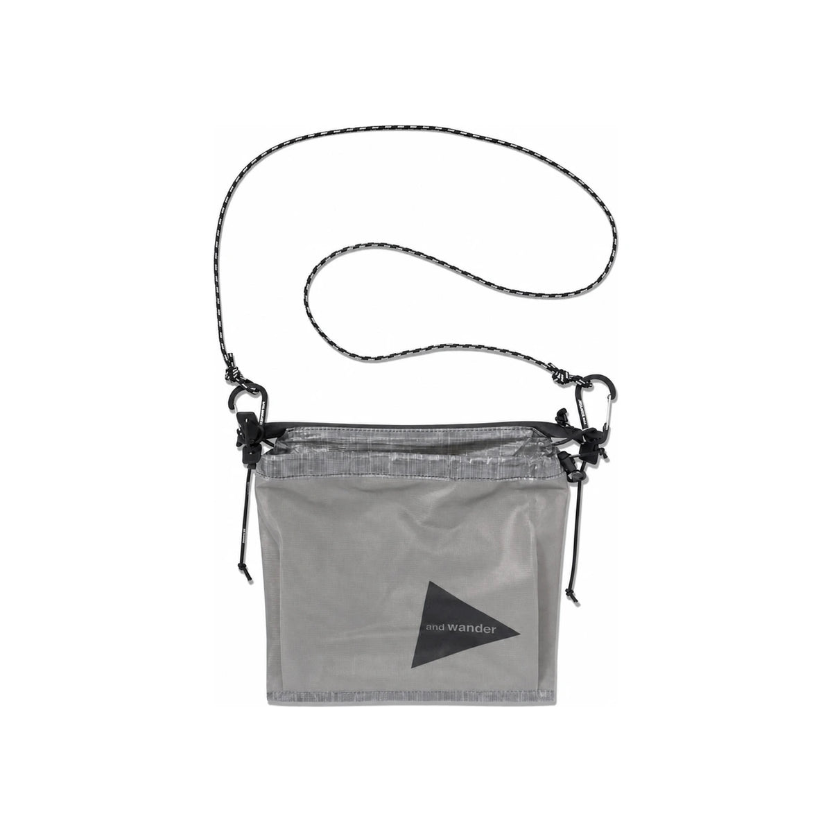and wander Dyneema UL Sacoche Crossbody Bag - Charcoal 5745975209 022