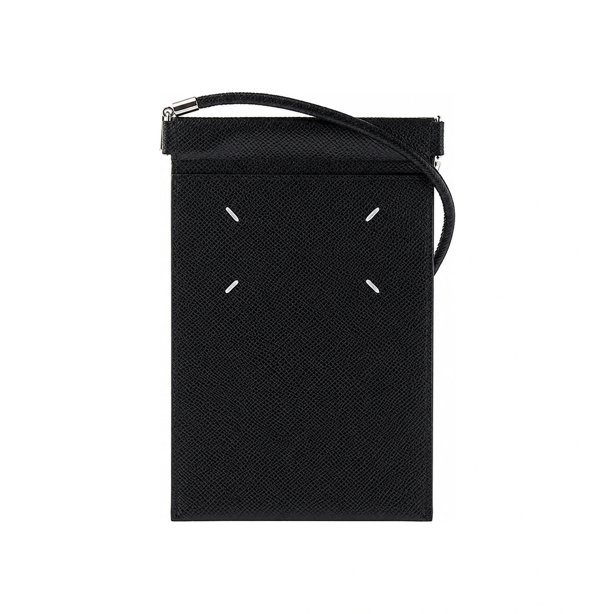 Maison Margiela Black Stitch Phone Pouch