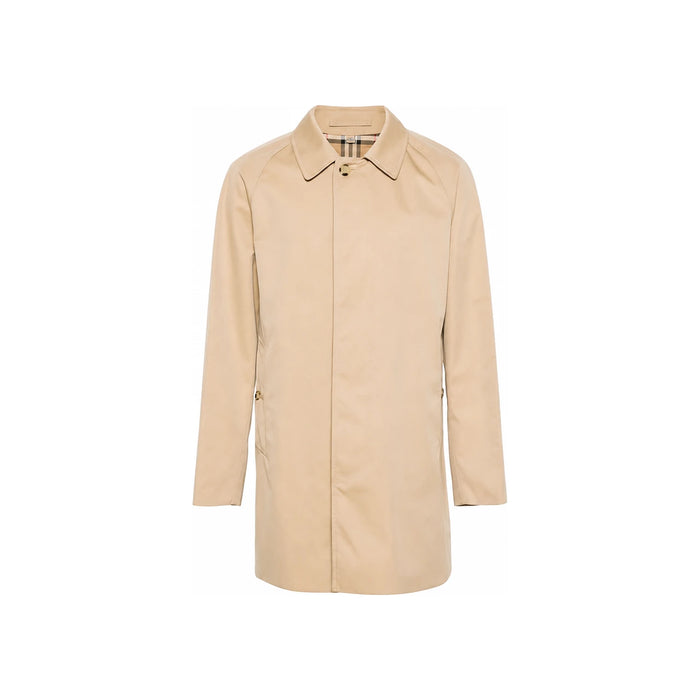 BURBERRY Men’s Heritage Short Trench Coat Beige