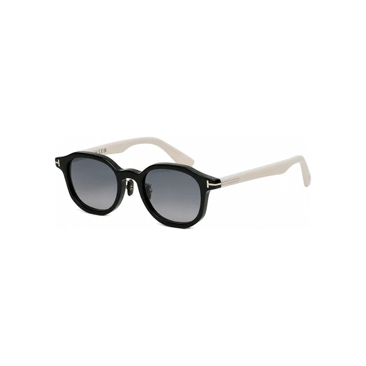 TOM FORD Black Acetate Asian Fit Sunglasses Gray Gradient Lens TF1149D 01B