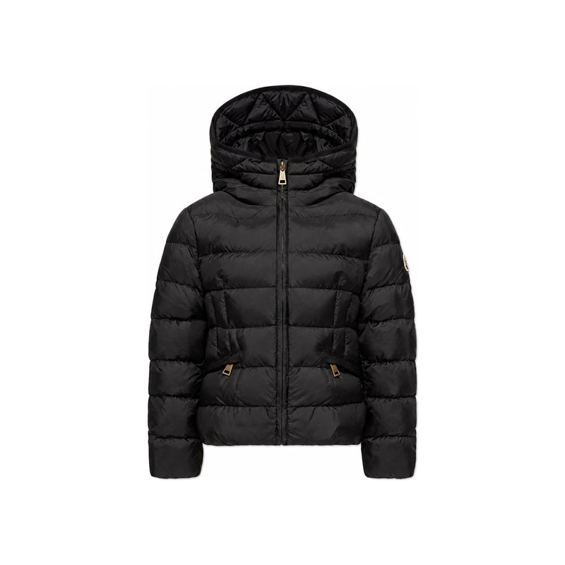 Moncler Women’s Avocé Logo Hooded Puffer Jacket Black 1A00072 53A5E 999