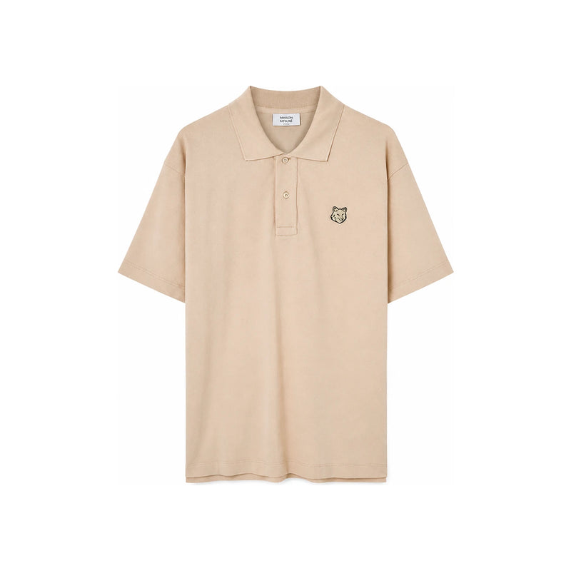 Maison Kitsune Bold Fox Head Logo T-Shirt Men White Cotton MM00210 KJ7010 P213