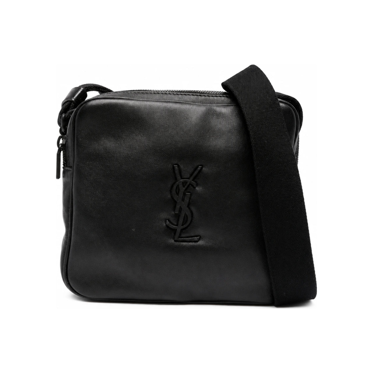 Saint Laurent Smooth Leather Niki Camera Bag Black Crossbody