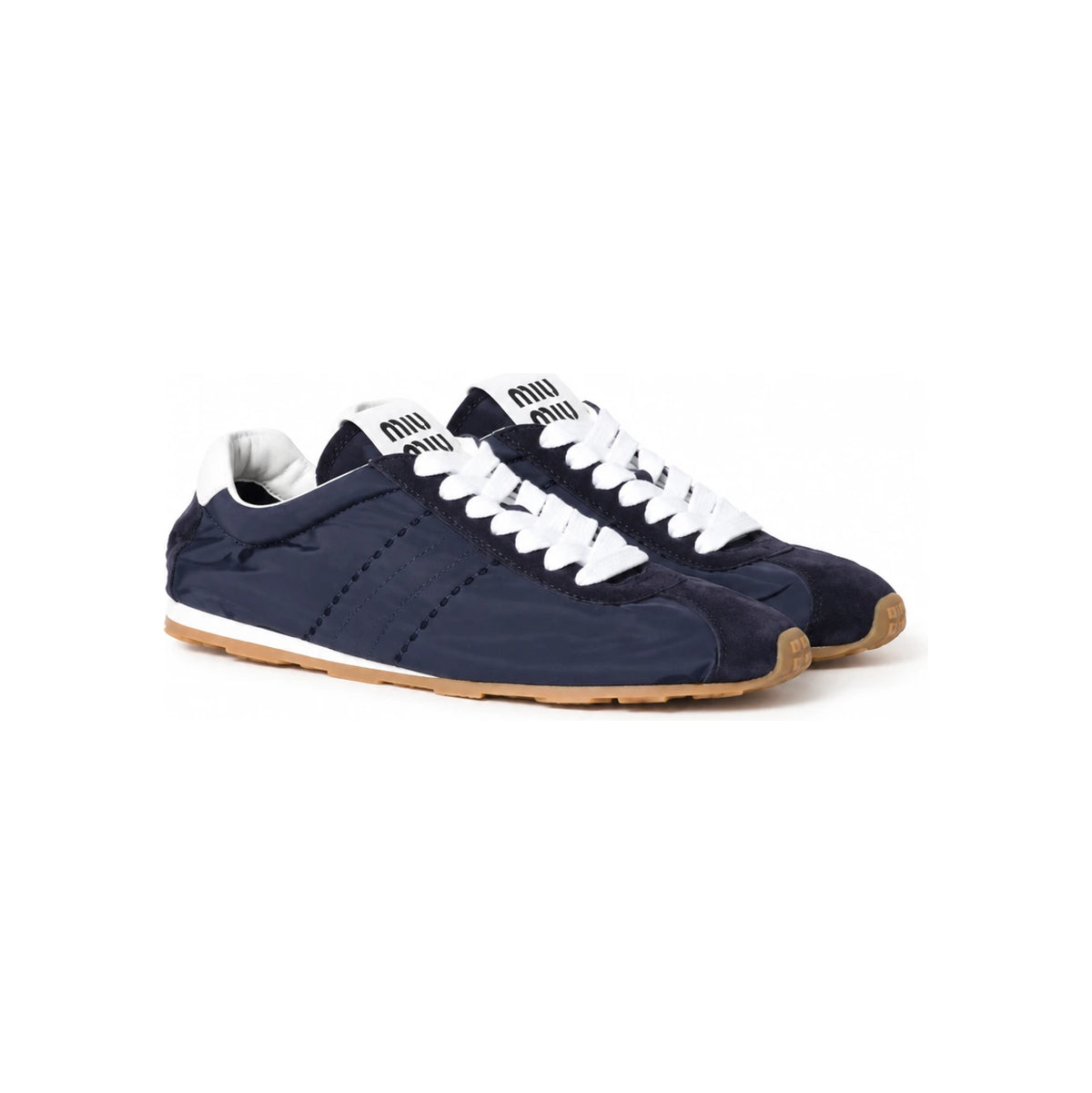 Miu Miu White Low Top Sneakers