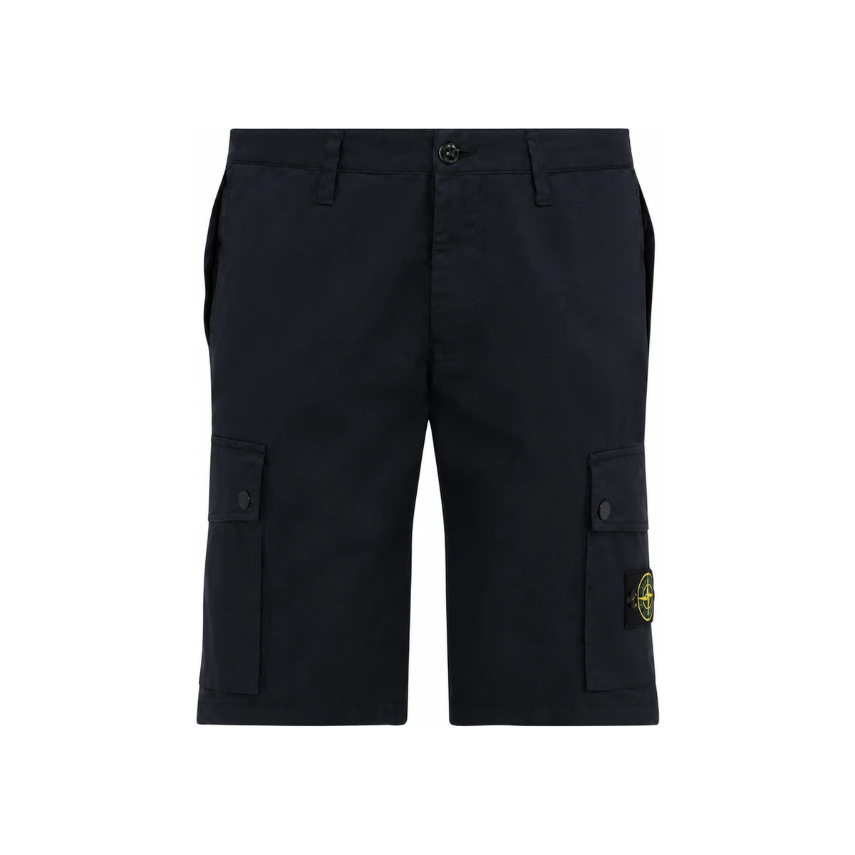 STONE ISLAND Cotton Logo Patch Cargo Shorts K1S15 S0010 V0020