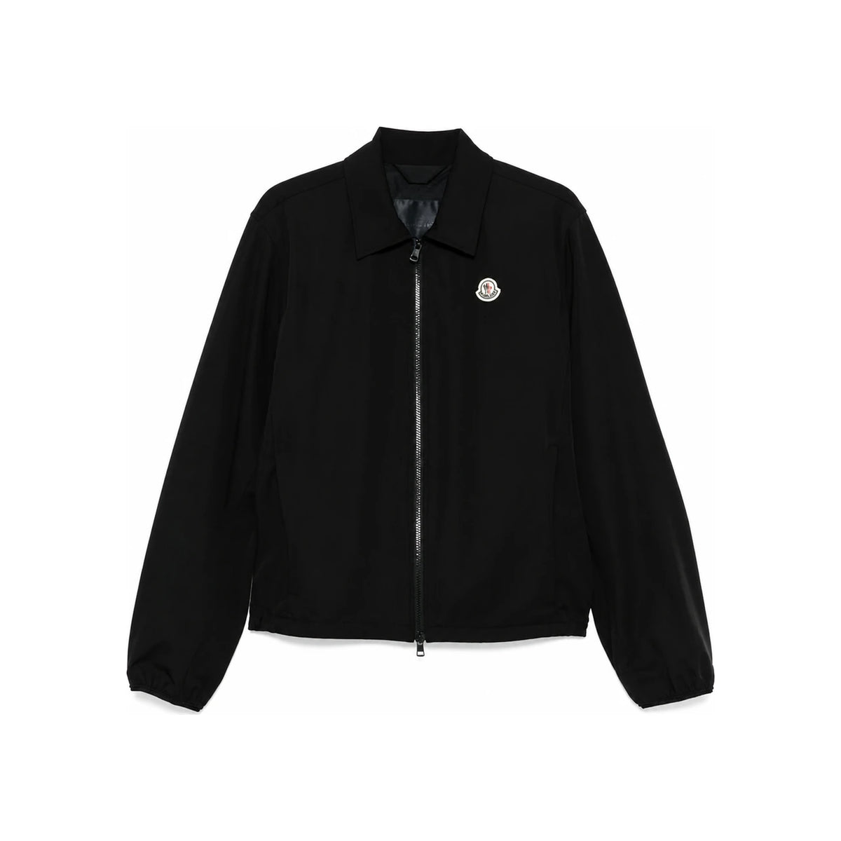 Moncler Logo Patch Men’s Shirt Jacket Black