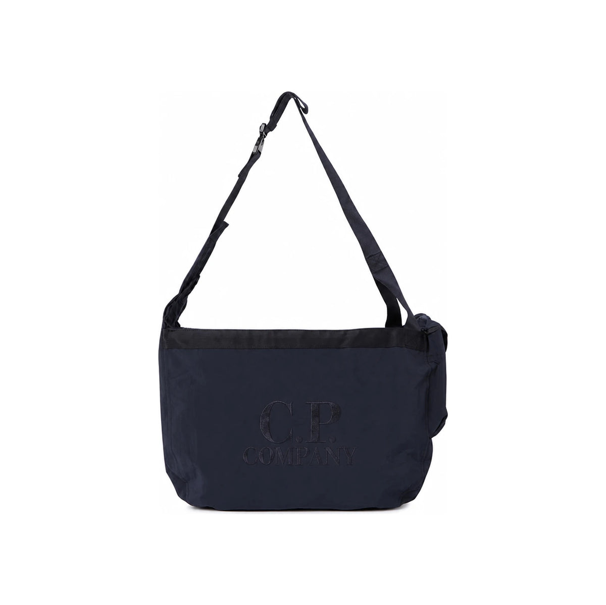 CP Company Plain Paper-Touch Shoulder Bag Crossbody Bag Navy