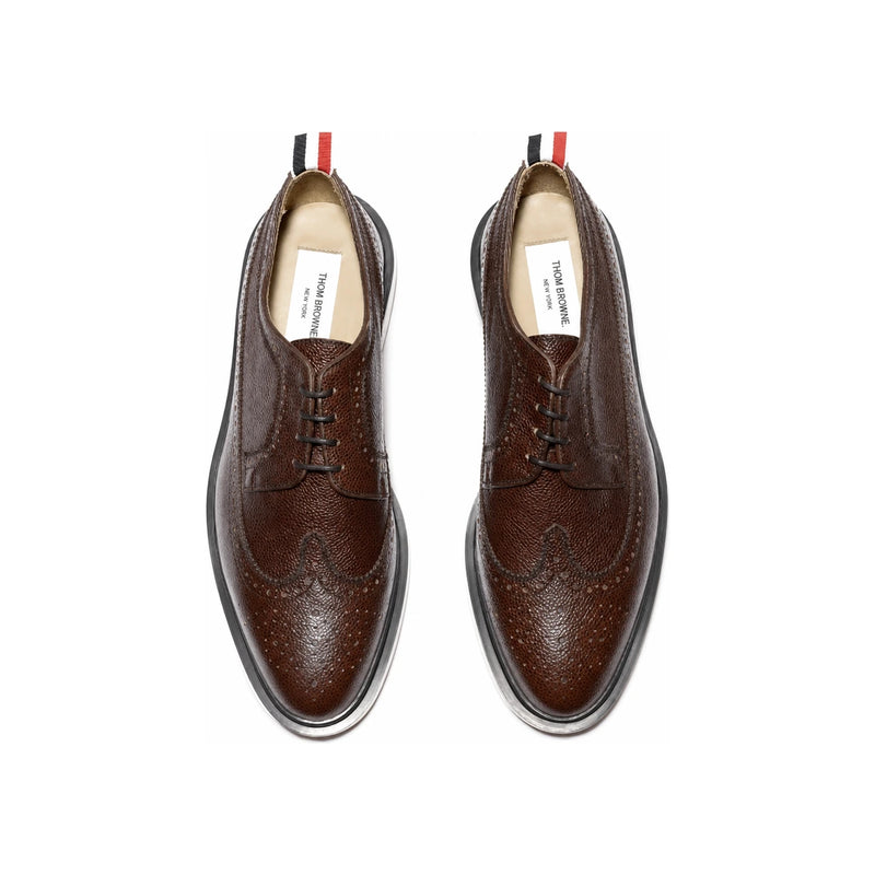 THOM BROWNE Wingtip Brogue Derby Shoes MFD002H