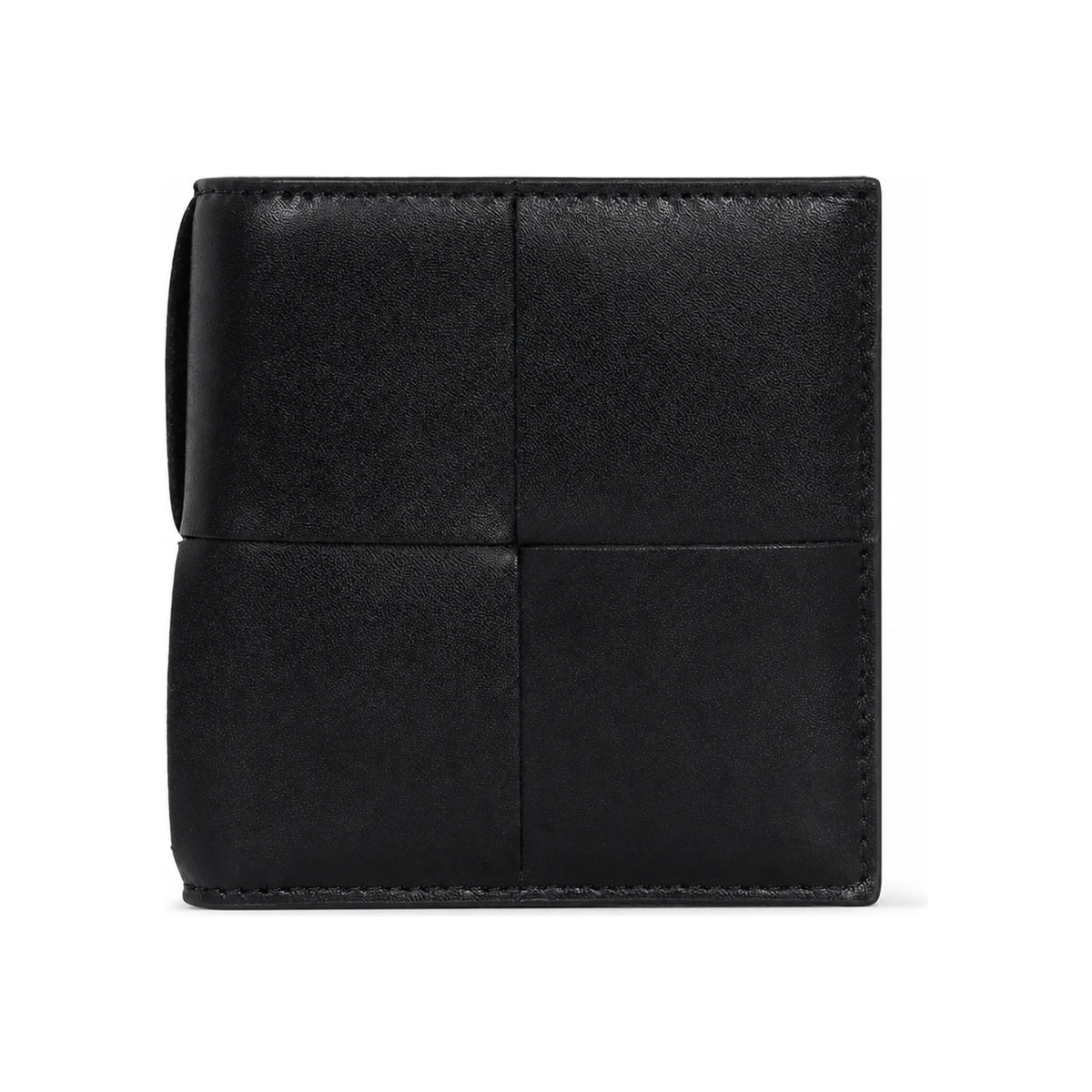 Bottega Veneta Cassette Slim Bifold Wallet Black Leather Men’s