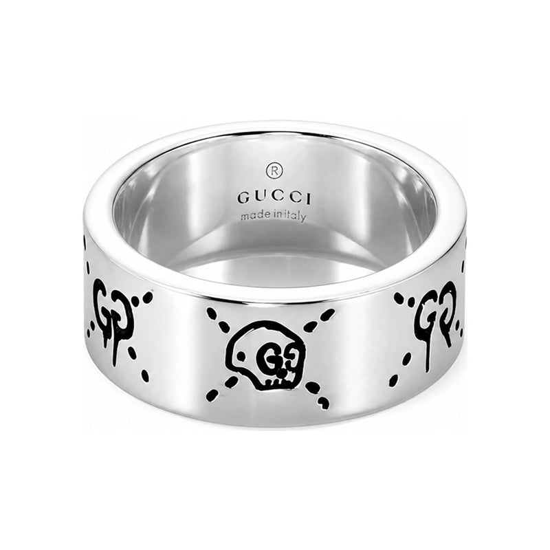 GUCCI Unisex Silver Ring YBC 455318