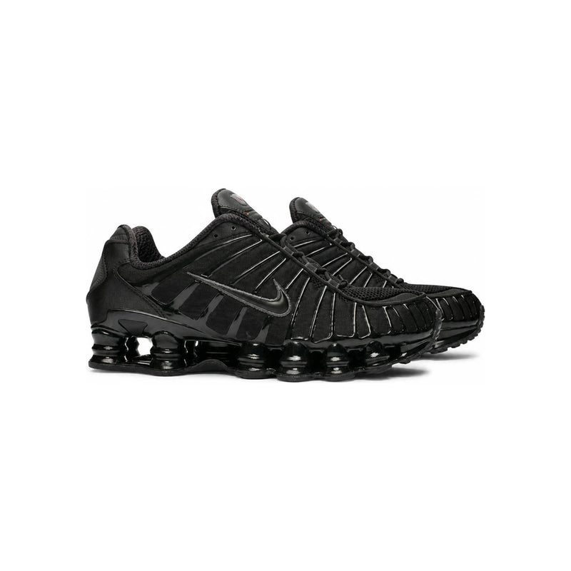 Nike Shox TL Black Metallic Hematite Low Top Sneakers