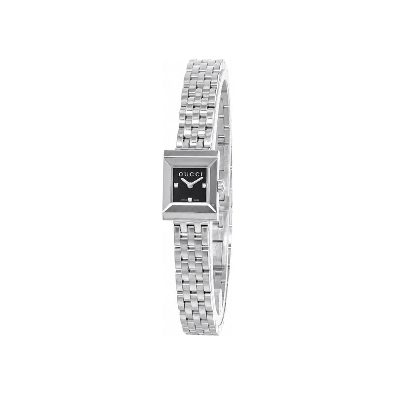 GUCCI Frame Women’s Metal Quartz Watch 14x18mm YA128507 G
